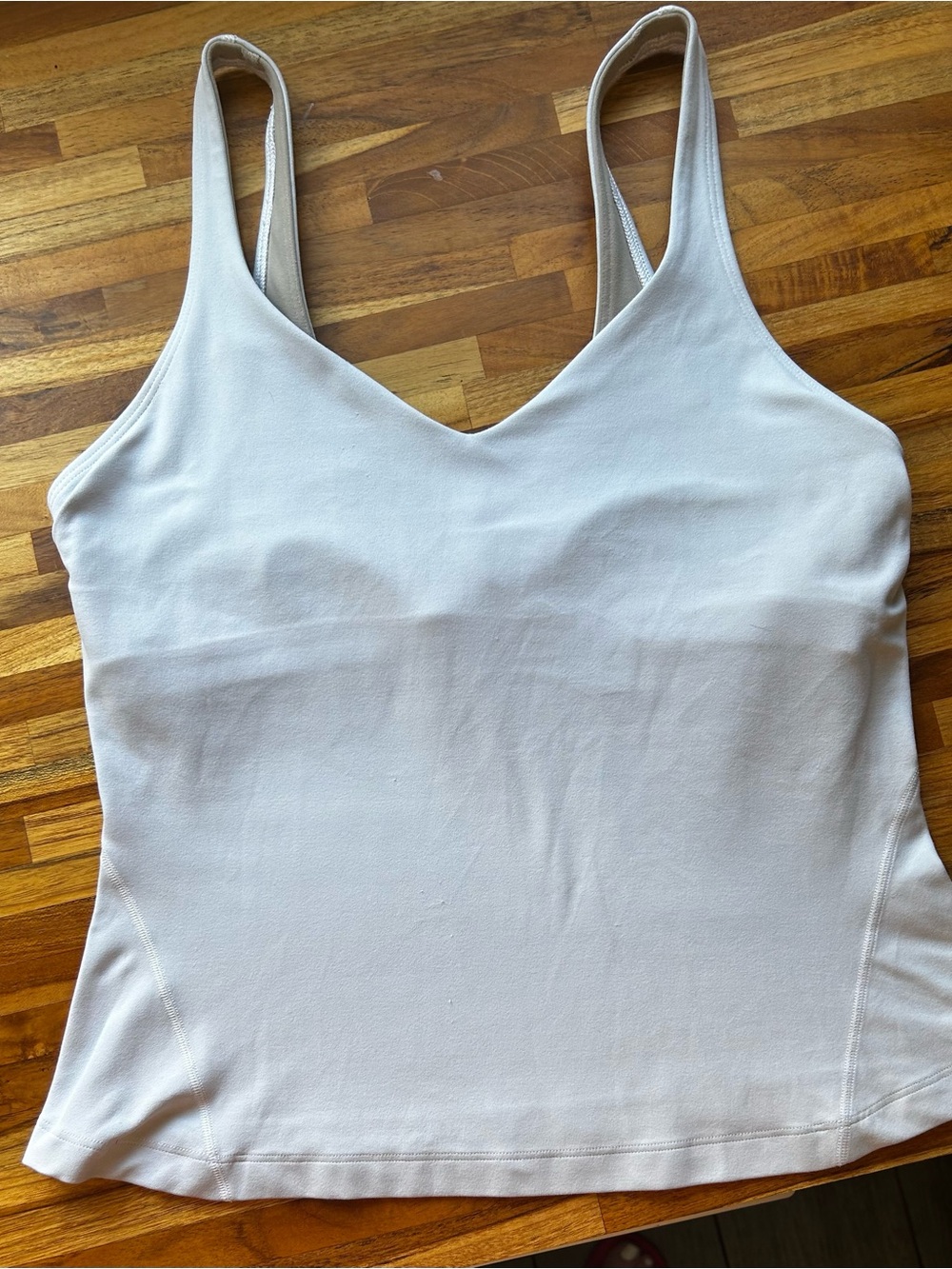 Lululemon white tank top, women’s size XS.